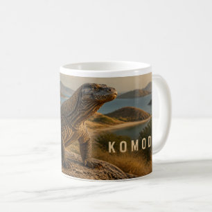 Komodo-Drache Indonesien Wildlife-Mug Kaffeetasse