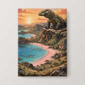 Komodo-Drache König der Insel Button (Vorderseite)