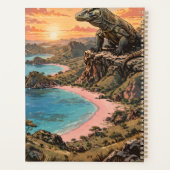 Komodo-Drache König der Insel Planer (Rückseite)