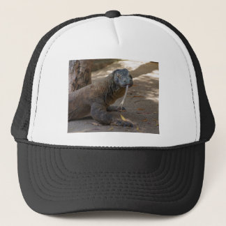 Komodo Drache-Lecken Truckerkappe