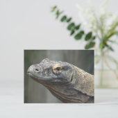 Komodo-Drache Postkarte (Stehend Vorderseite)
