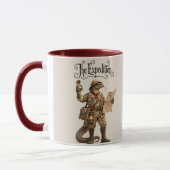 Komodo-Drachen-Entdecker Tasse (Links)