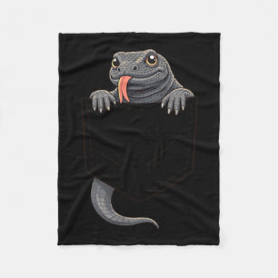 Komodo-Drachen-Kostüm Reptil Eidechse Halloween Mä Fleecedecke
