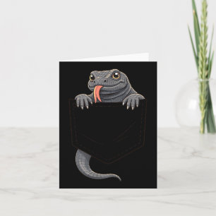 Komodo-Drachen-Kostüm Reptil Eidechse Halloween Mä Karte