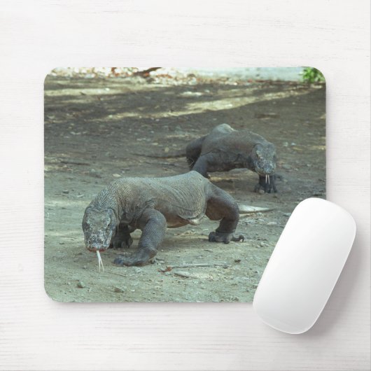 Komodo Drachen Mousepad (Mit Mouse)