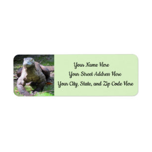 Komodo Dragon Address Labels (T-Fill)