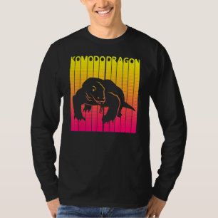 Komodo Dragon Animal Retro-Kostüm T-Shirt