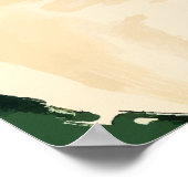 Komodo Dragon Armor Head - Fierce Reptilian Power Poster (Ecke)