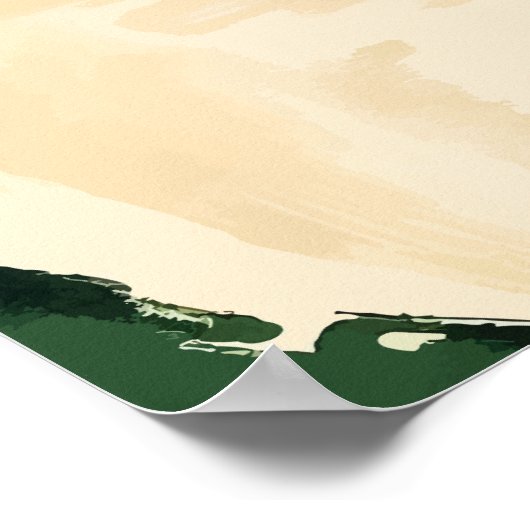 Komodo Dragon Armor Head - Fierce Reptilian Power Poster (Ecke)