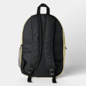 Komodo Dragon Bedruckter Rucksack (Rückseite)