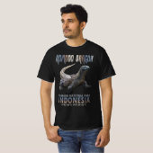 Komodo Dragon - Die größte Lizard der Welt. T-Shirt (Vorne ganz)