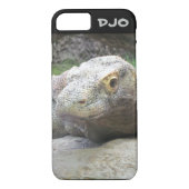 Komodo Dragon Face Case-Mate iPhone Hülle (Rückseite)