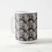 Komodo Dragon Full-Wrap Pattern Kaffeetasse (Vorderseite Links)