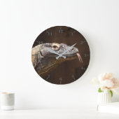 Komodo Dragon Große Wanduhr (Zuhause)
