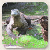 Komodo Dragon Hard Plastic / Cork Untersetzer (Vorderseite)