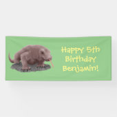 Komodo Dragon Illustration Banner (Horizontal)