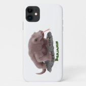 Komodo Dragon Illustration Case-Mate iPhone Hülle (Rückseite)