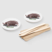 Komodo Dragon Illustration Fächer (Non-assembled)