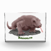 Komodo Dragon Illustration Fotoblock (Vorderseite)