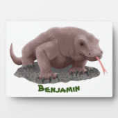 Komodo Dragon Illustration Fotoplatte (Vorderseite)