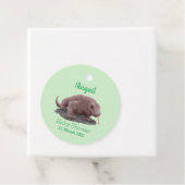Komodo Dragon Illustration Geschenkanhänger (Beispiel)