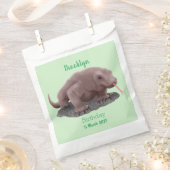 Komodo Dragon Illustration Geschenktütchen (Ausgeschnitten)