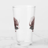 Komodo Dragon Illustration Glas (Links)