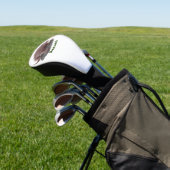 Komodo Dragon Illustration Golf Headcover (In SItu)