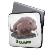 Komodo Dragon Illustration Laptopschutzhülle (Vorderseite Links)