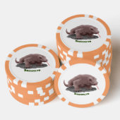 Komodo Dragon Illustration Pokerchips (Stapel)