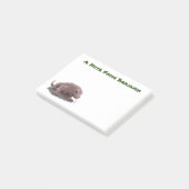 Komodo Dragon Illustration Post-it Klebezettel (angewinkelt)