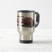 Komodo Dragon Illustration Reisebecher (VorderseiteRechts)