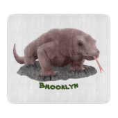 Komodo Dragon Illustration Schneidebrett (Vorderseite)