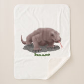 Komodo Dragon Illustration Sherpadecke (Vorderseite)