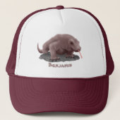 Komodo Dragon Illustration Truckerkappe (Vorderseite)