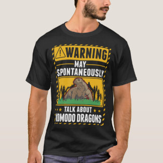 Komodo Dragon Komodo Monitor Lizard T-Shirt