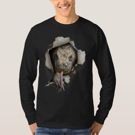 Komodo Dragon  Komodo Reptile Lizard Komodo Dragon T-Shirt (Vorderseite)