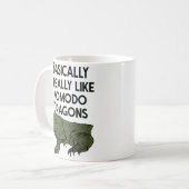 Komodo Dragon Lover Mug  Kaffeetasse (Vorderseite Links)