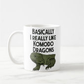 Komodo Dragon Lover Mug  Kaffeetasse (Links)