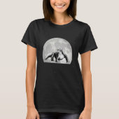 Komodo Dragon Monitor Lizard Moon T-Shirt (Vorderseite)
