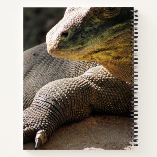 Komodo Dragon Personalisiert-Notebook - 2 Fotos Notizblock (Rückseite)