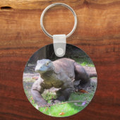 Komodo Dragon Schlüsselkette Schlüsselanhänger (Vorderseite)