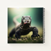 Komodo Dragon Sketchbook Notizblock (Rückseite)