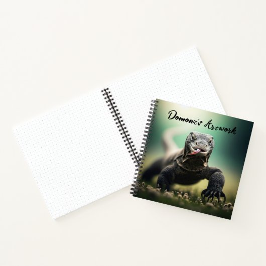 Komodo Dragon Sketchbook Notizblock (Innenseite)