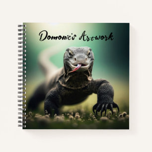 Komodo Dragon Sketchbook Notizblock