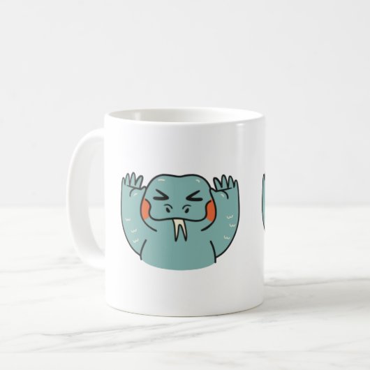 Komodo Dragon Tasse (Vorderseite Links)