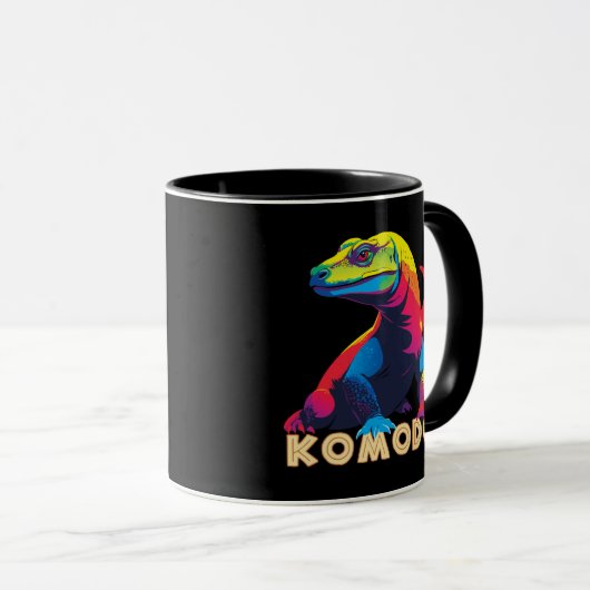 Komodo Dragon Tasse (VorderseiteRechts)