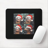 Komodo Dragon Weihnachten Mousepad (Mit Mouse)