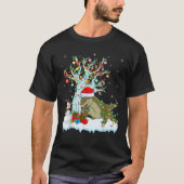 Komodo Dragon Xmas Tree Lighting Komodo Dragon Chr T-Shirt (Vorderseite)