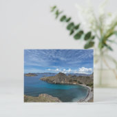 Komodo Island Postcard Postkarte (Stehend Vorderseite)